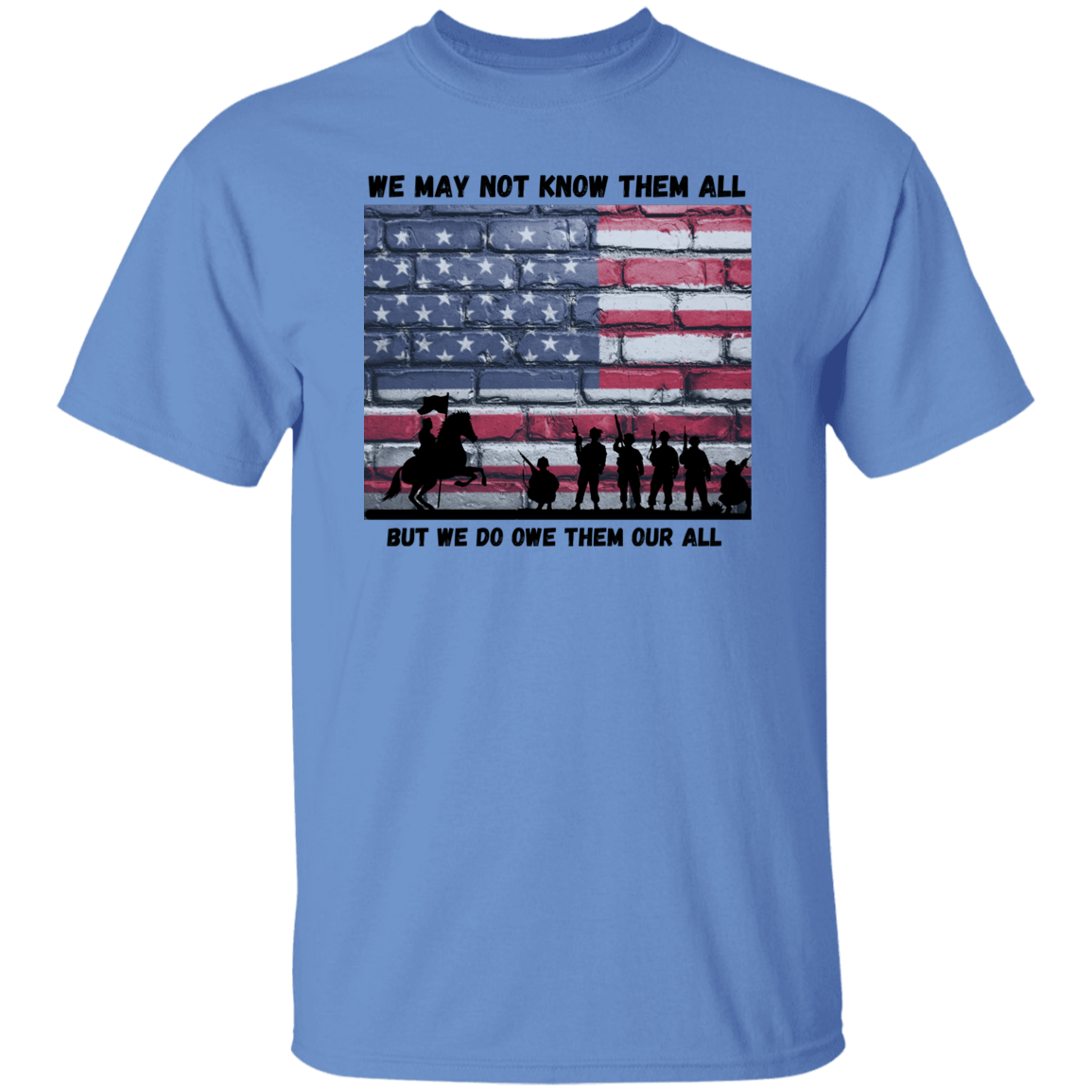 We May Not Know Them All But We Do Owe Them Our All Men's Women's T-Shirt Memorial Day