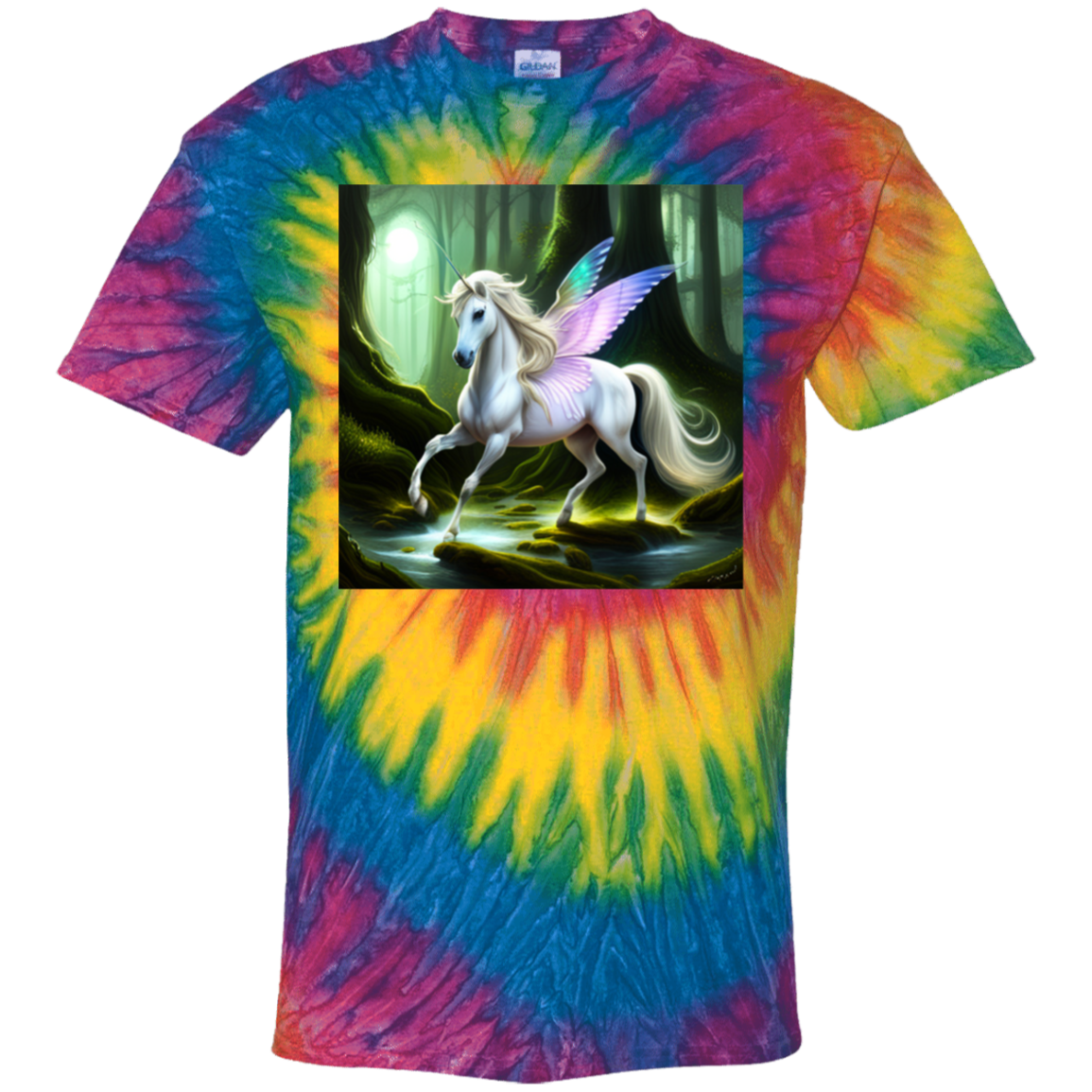 Tie Die Unicorn Shirt Youth