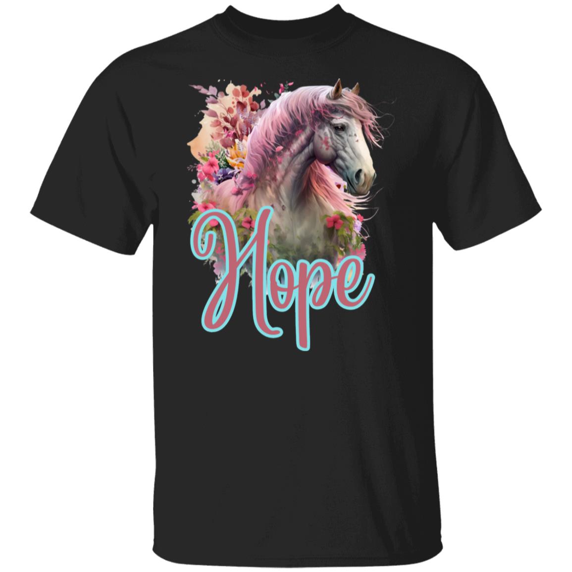 Hope Unisex T-Shirt For Horse Lovers