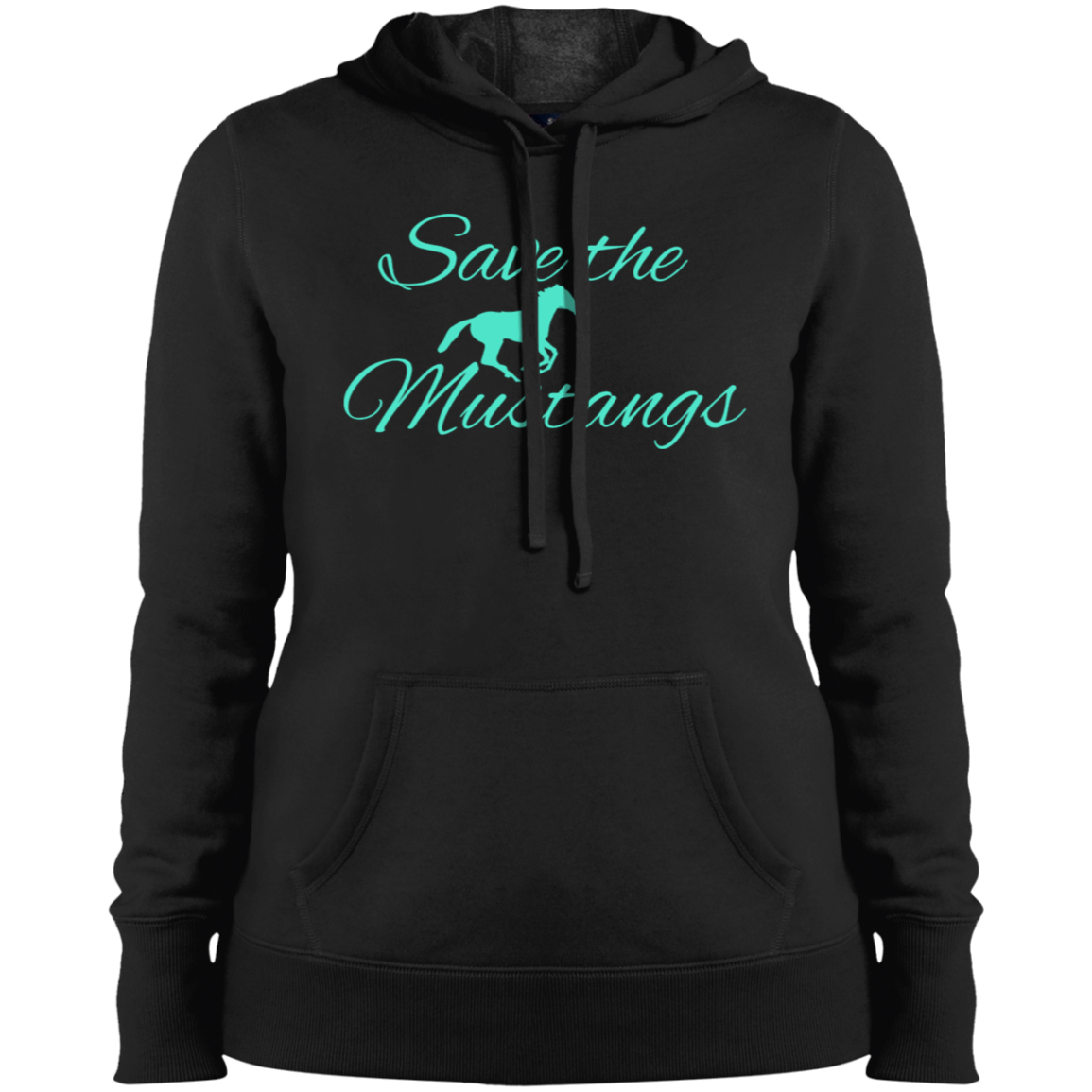 We May Be Wild, Save The Mustangs Hoodie