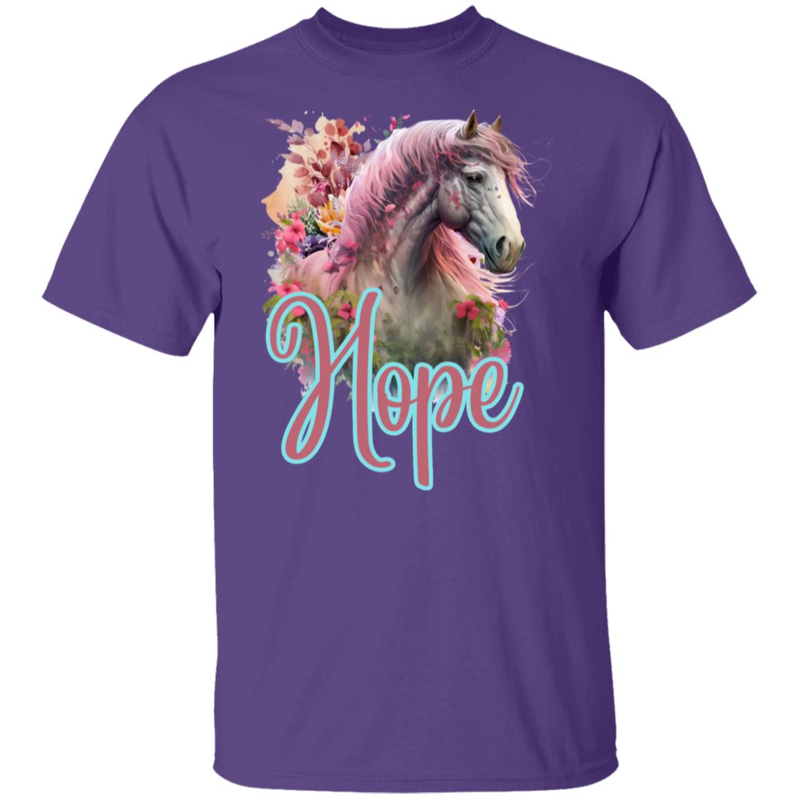 Hope Unisex T-Shirt For Horse Lovers