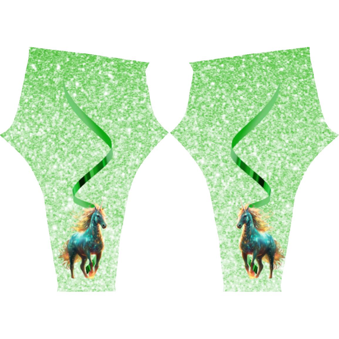 Green Support A Cause Leggings For Horse Lovers