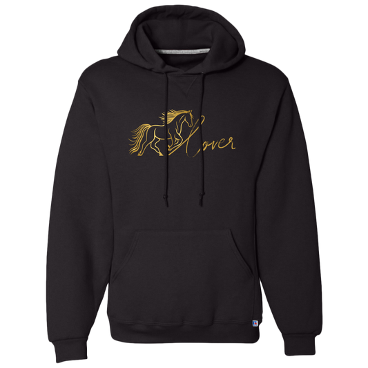 Horse Lover Hoodie Gold Powerful Message For Horse Lovers