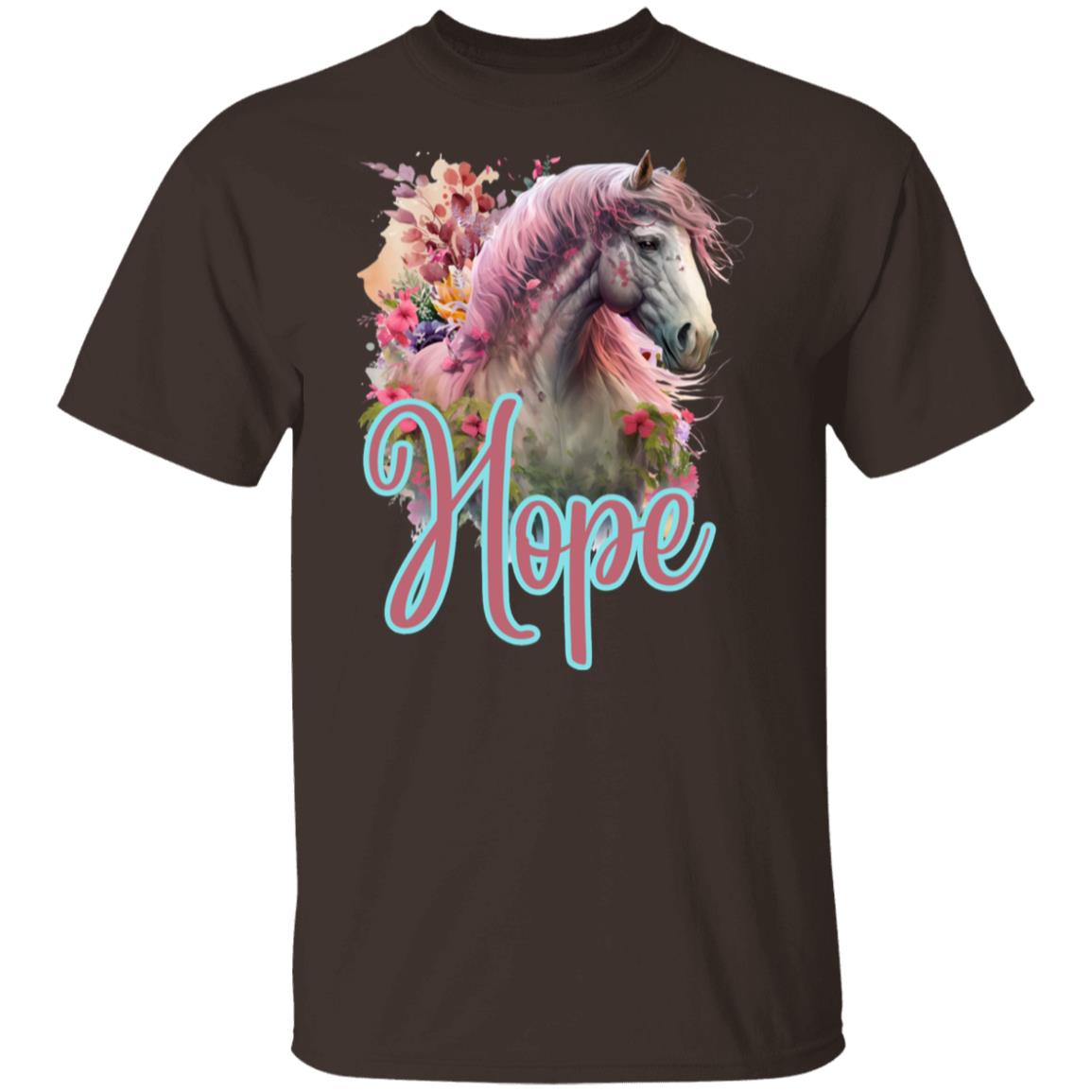 Hope Unisex T-Shirt For Horse Lovers