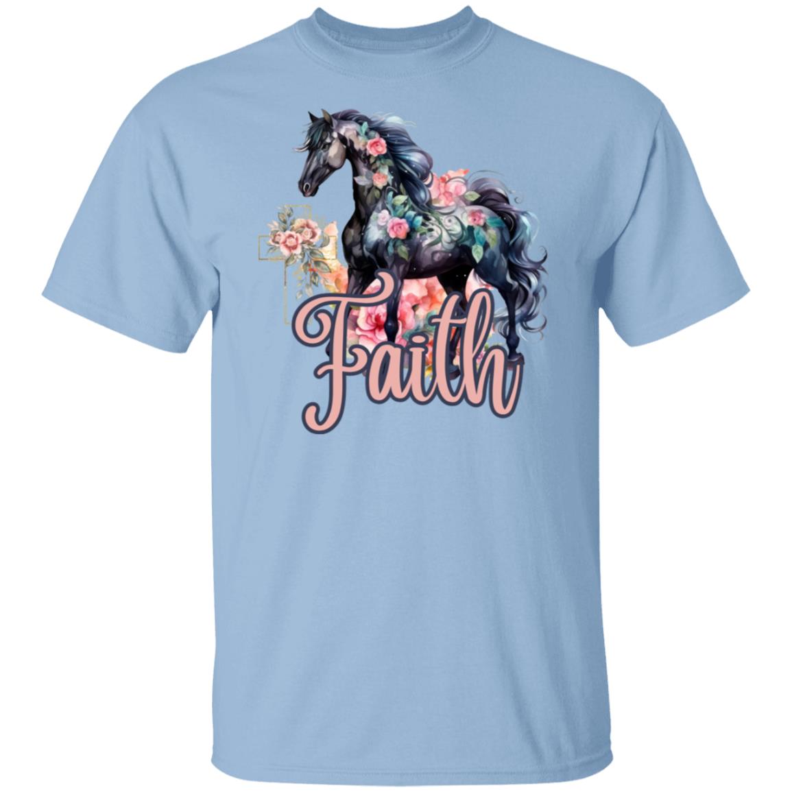 Faith Unisex T-Shirt For Horse Lovers