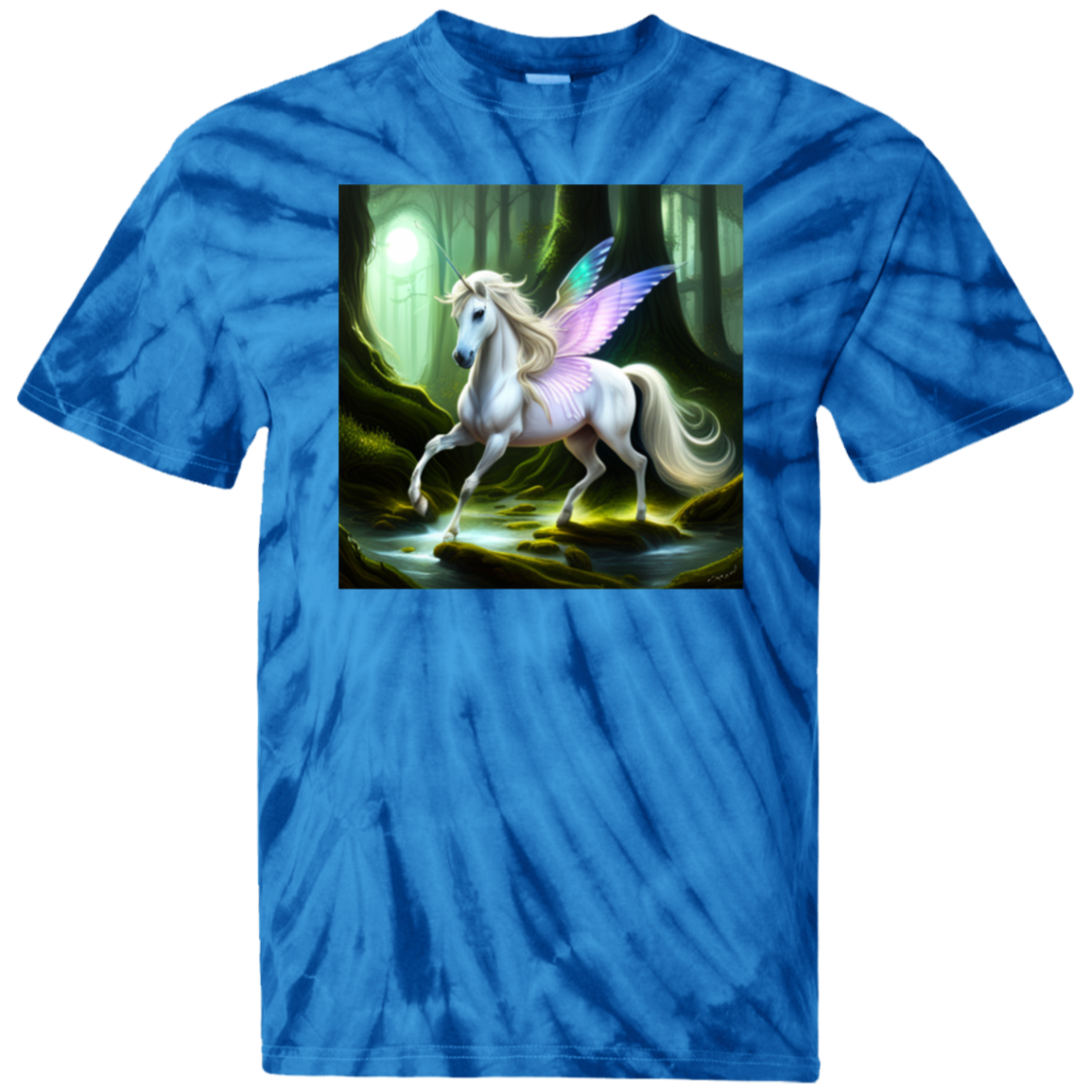 Tie Die Unicorn Shirt Youth