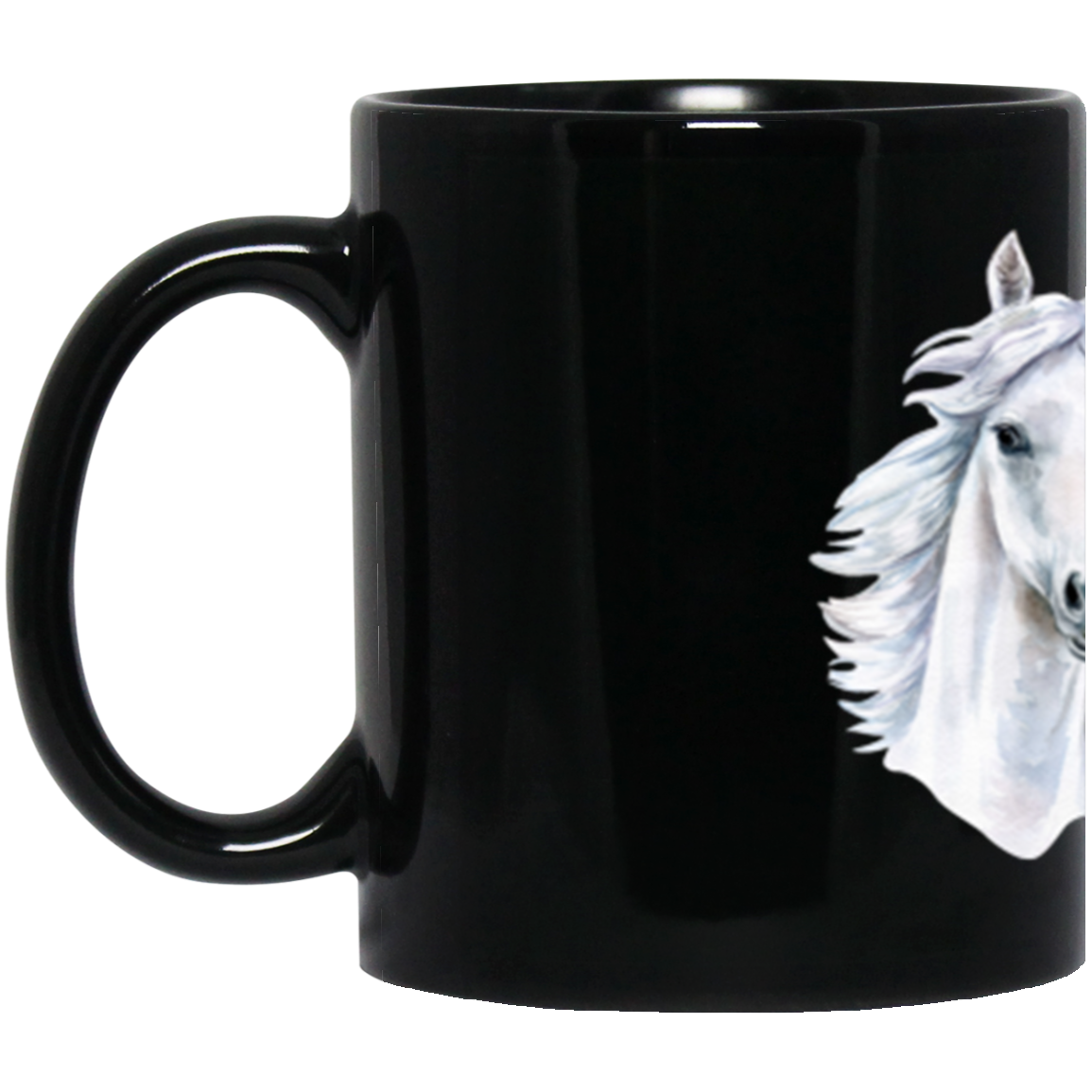 Drink Up Funny Horse Lover Coffee Mug