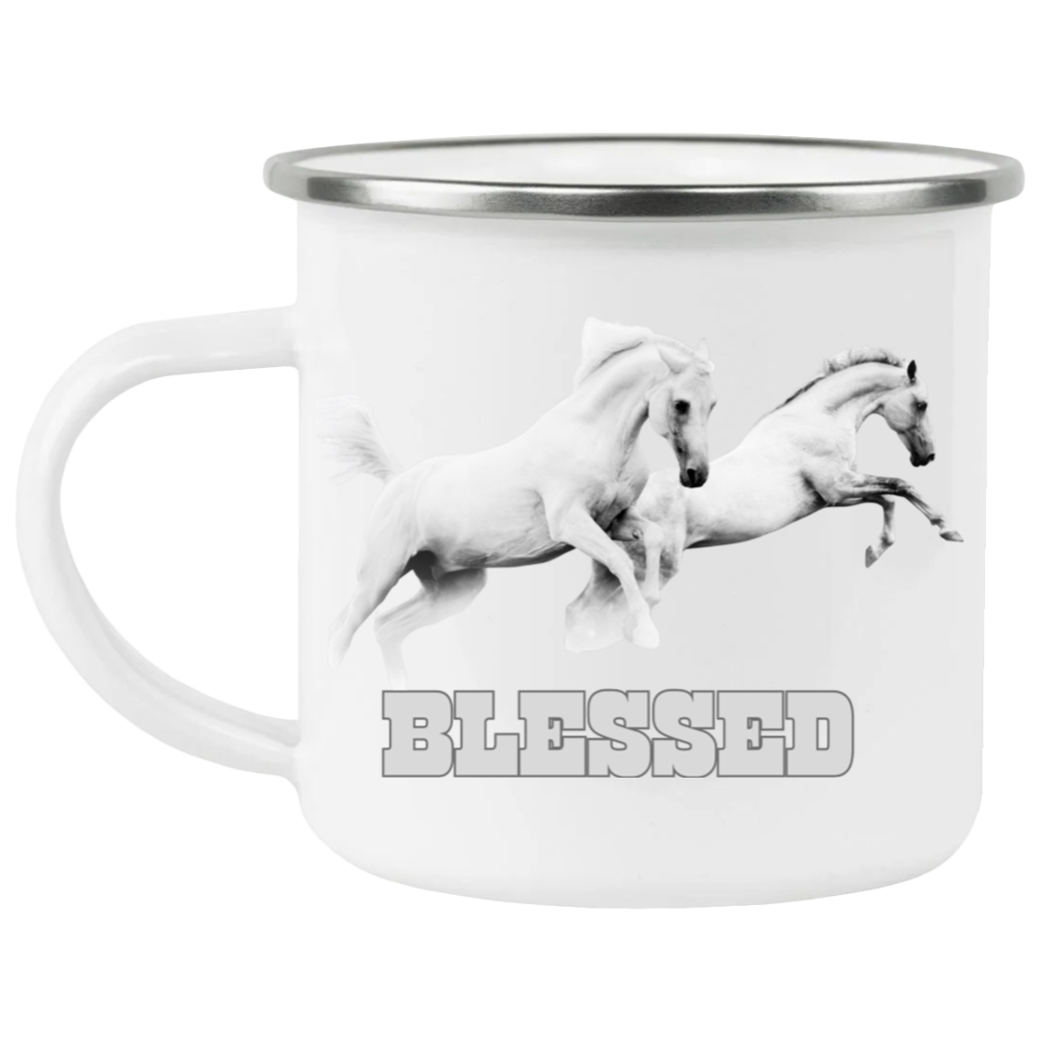 Horse Mug For Horse Lovers - Blessed