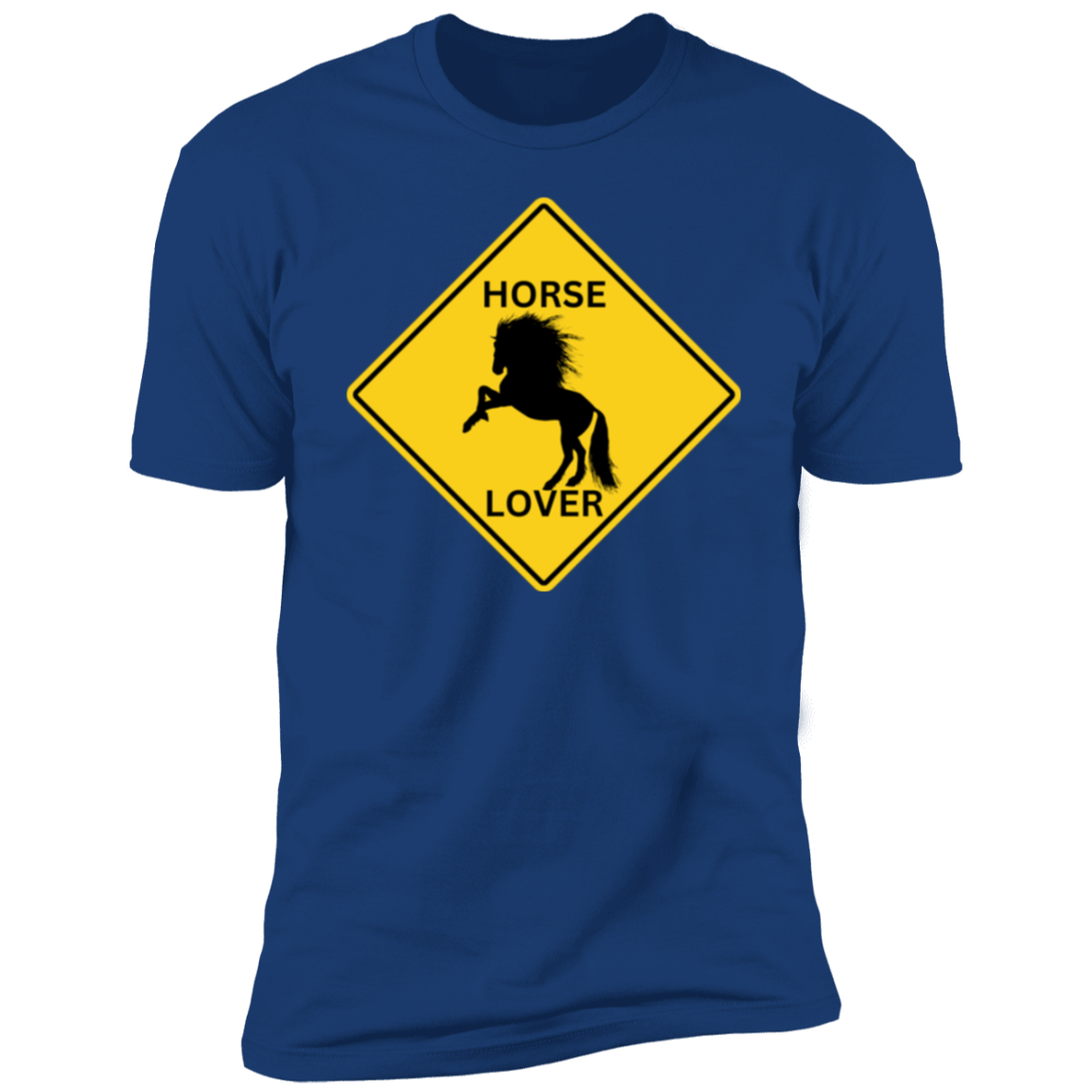 Horse Lover Crossing Sign T-Shirt
