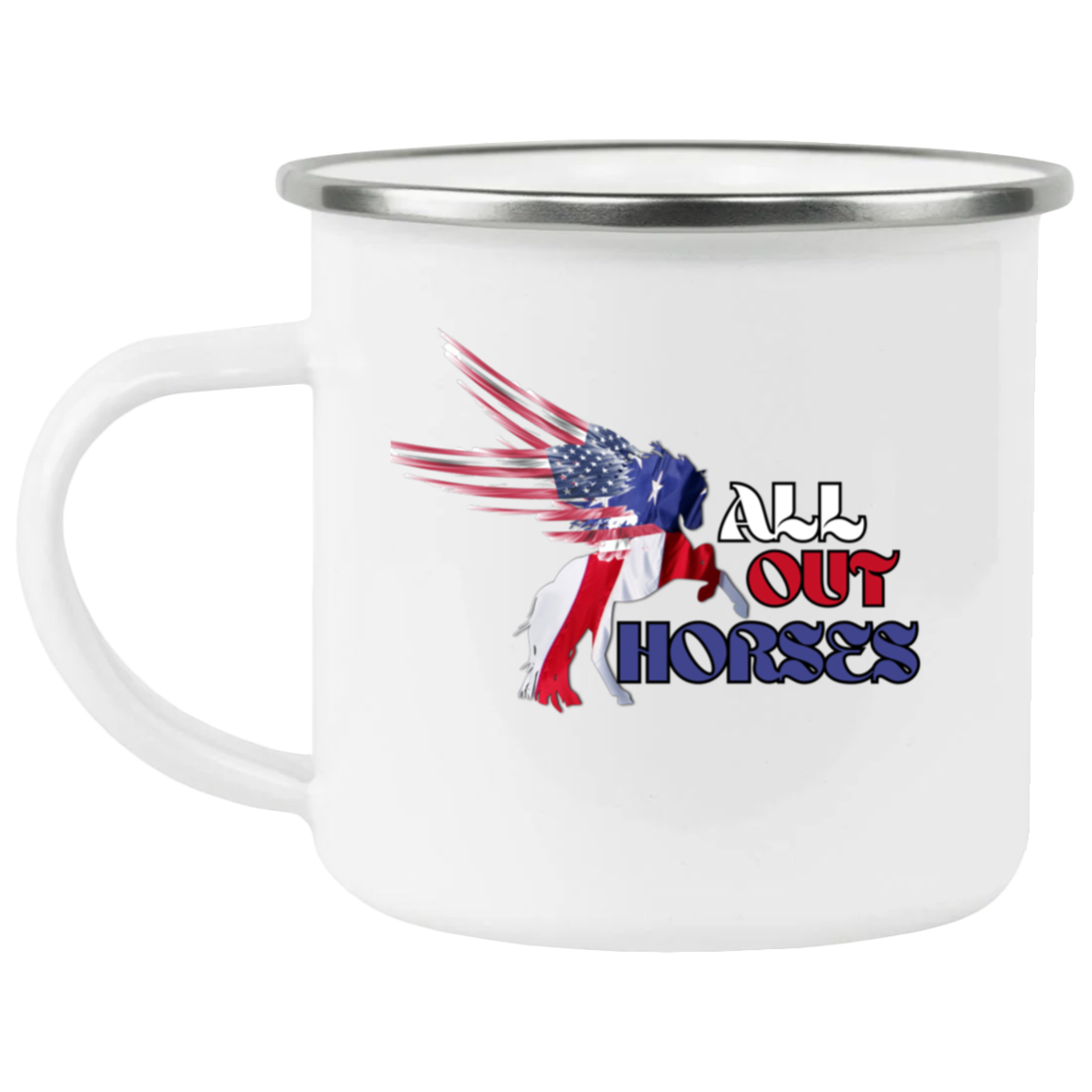 All Out Horses Mug