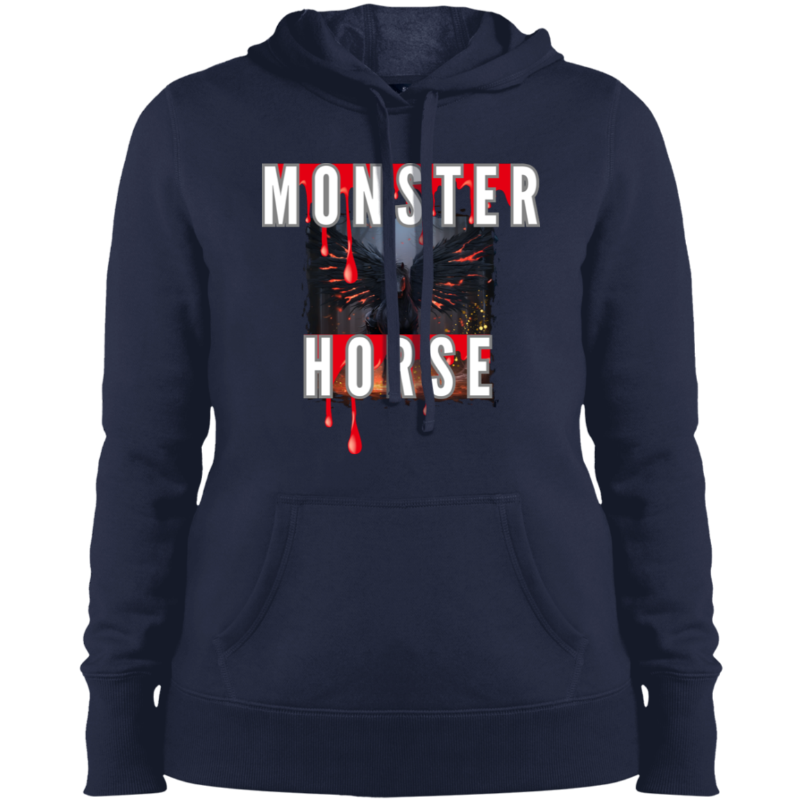 Monster Horse Halloween Hoodie