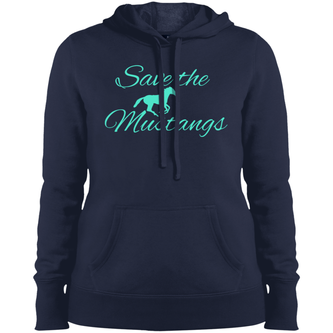 We May Be Wild, Save The Mustangs Hoodie