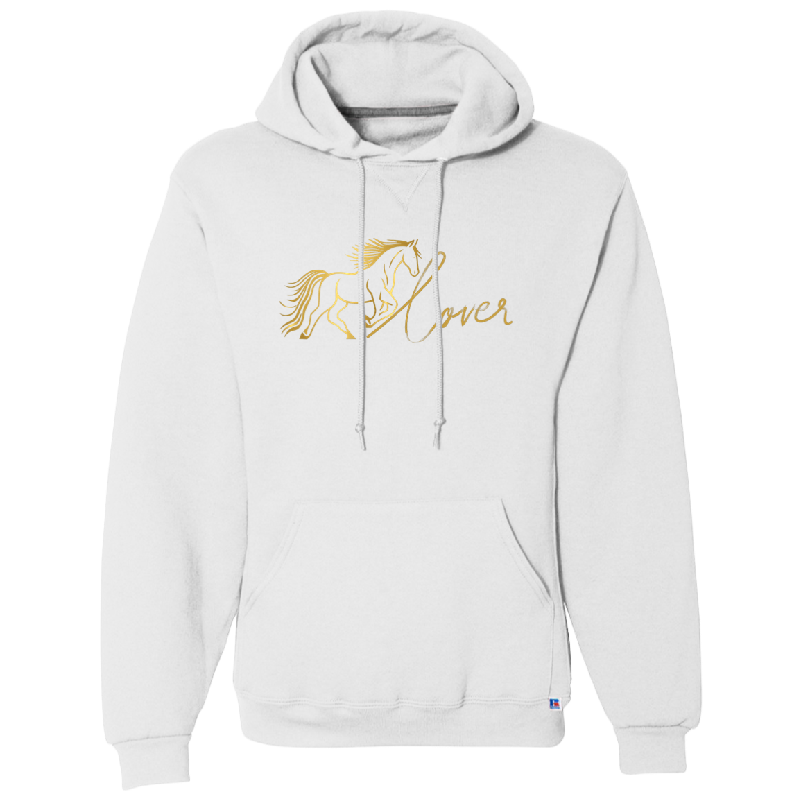 Horse Lover Hoodie Gold Powerful Message For Horse Lovers