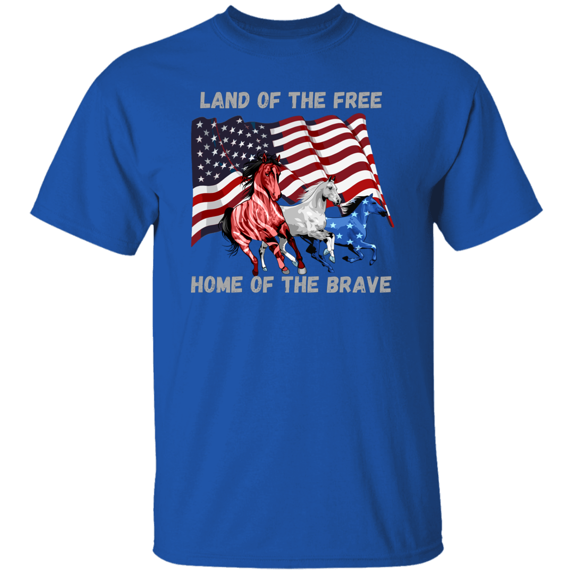 Land of the Free, Home of the Brave, Memorial Day T-Shirt, 4th Of July T-Shirt Unisex