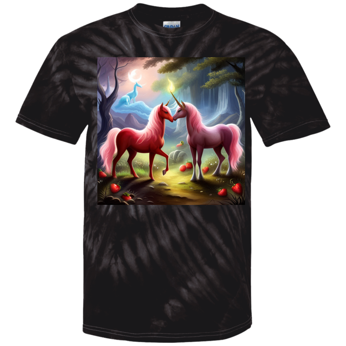 Unicorns T-Shirt Tie Die Youth