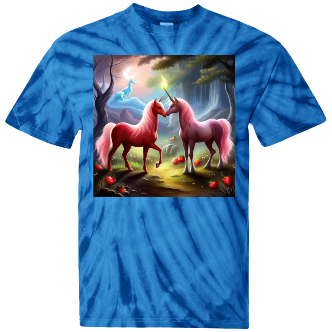Unicorns T-Shirt Tie Die Youth