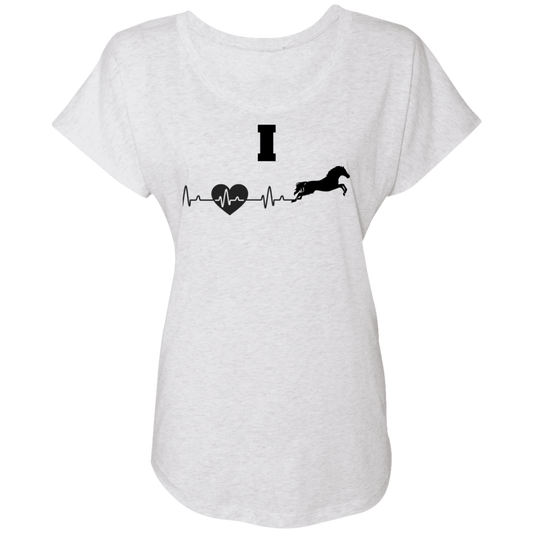 I Love Horses Shirt For Ladies