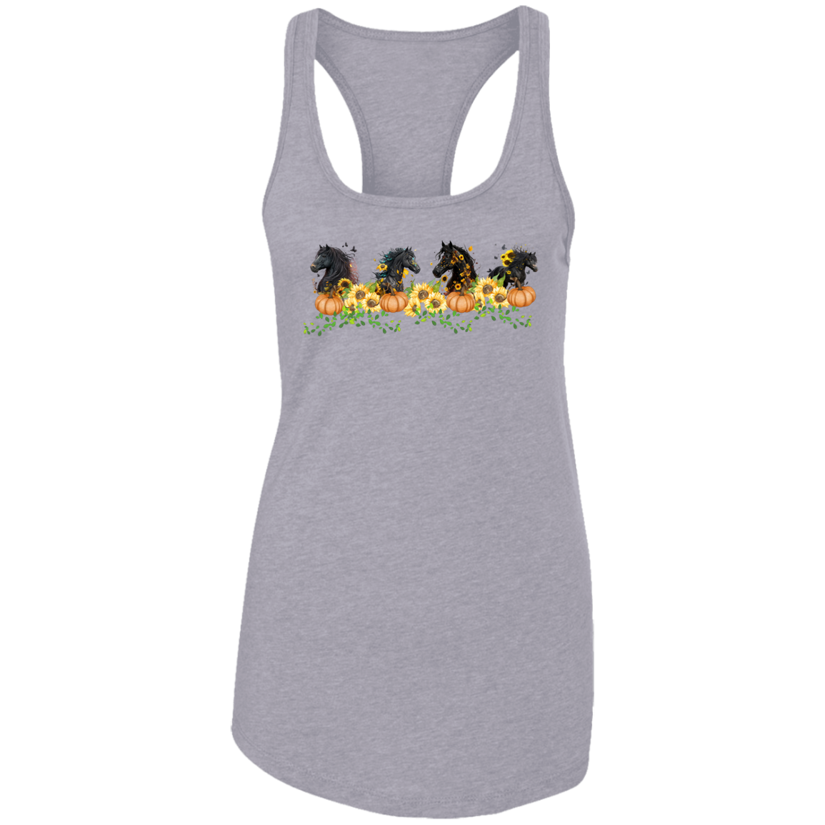 Horse Patch Halloween Yoga Shirt Tank For Horse Lovers