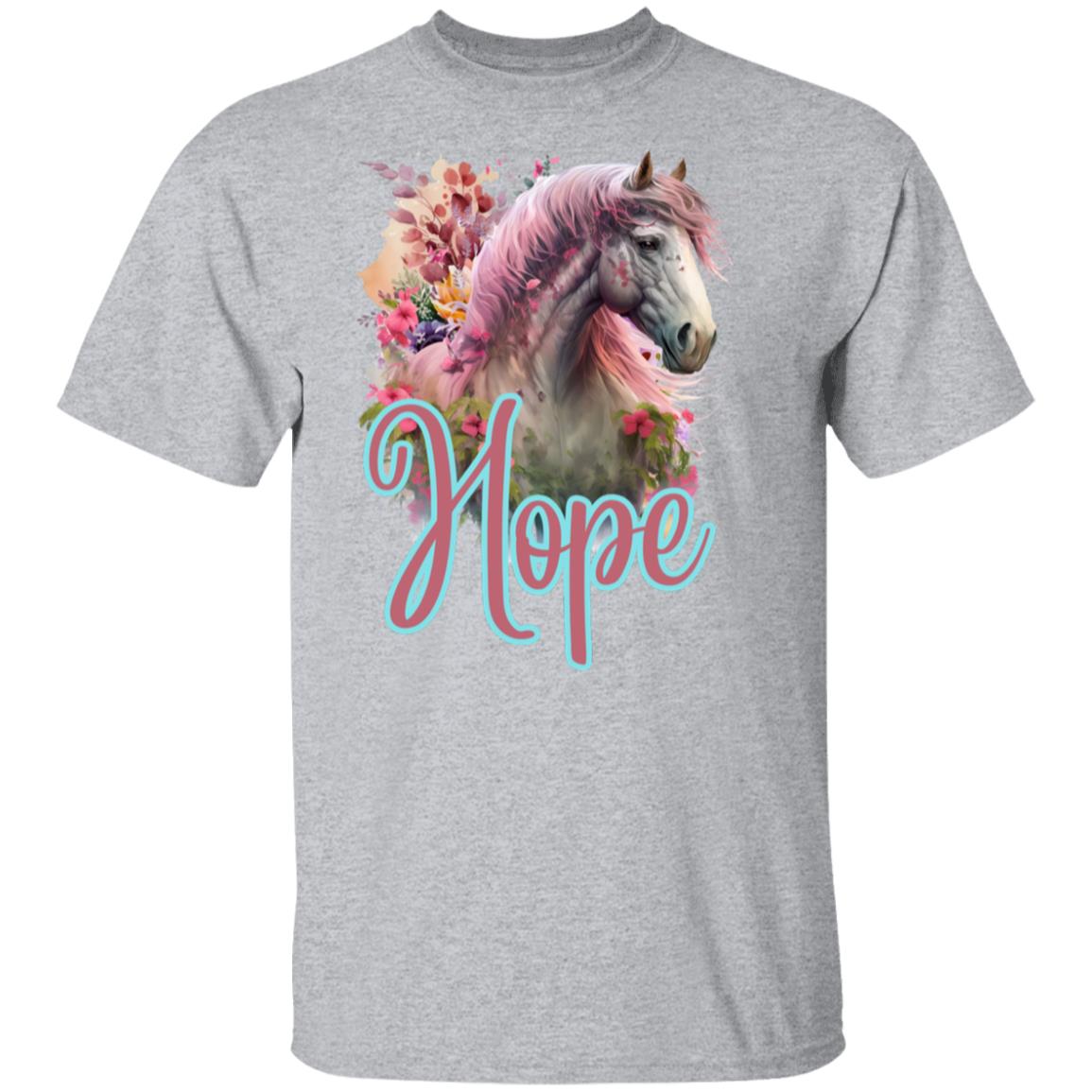 Hope Unisex T-Shirt For Horse Lovers