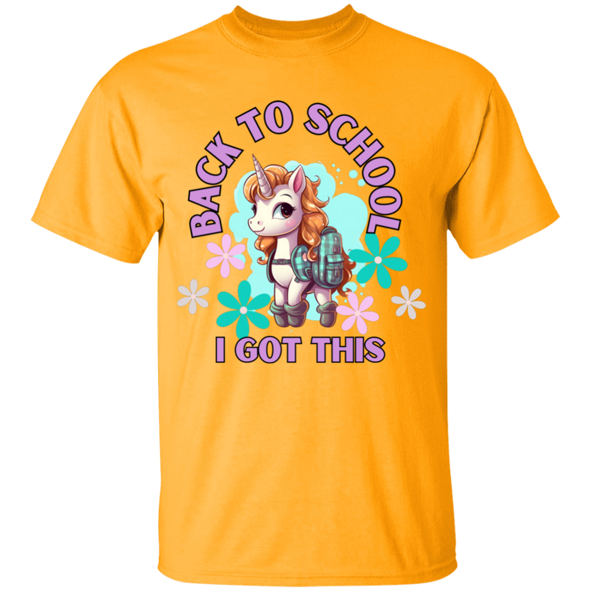 Back to School, I Got This - Youth T-Shirt with Ready-for-School Unicorn