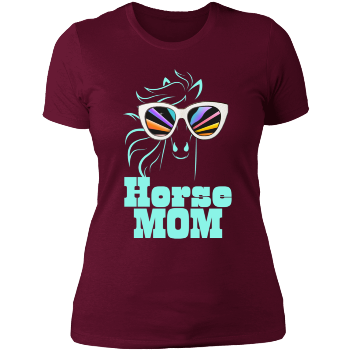 Horse Mom T-Shirt For Horse Loving Moms