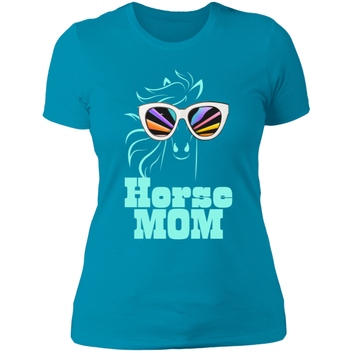 Horse Mom T-Shirt For Horse Loving Moms