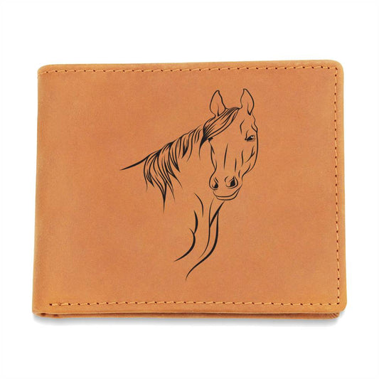 Horse Lover Men's Wallet For Cowboy