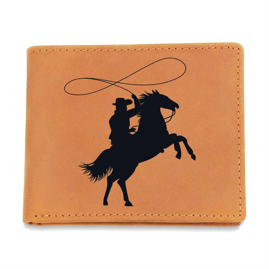 Cowboy Roper Horse Wallet