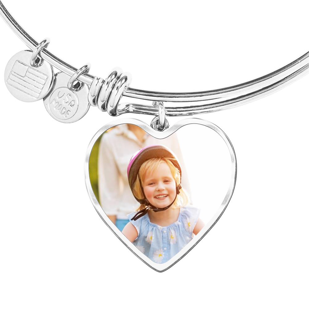 Personalized Image Keepsake Bracelet - Just Add Image