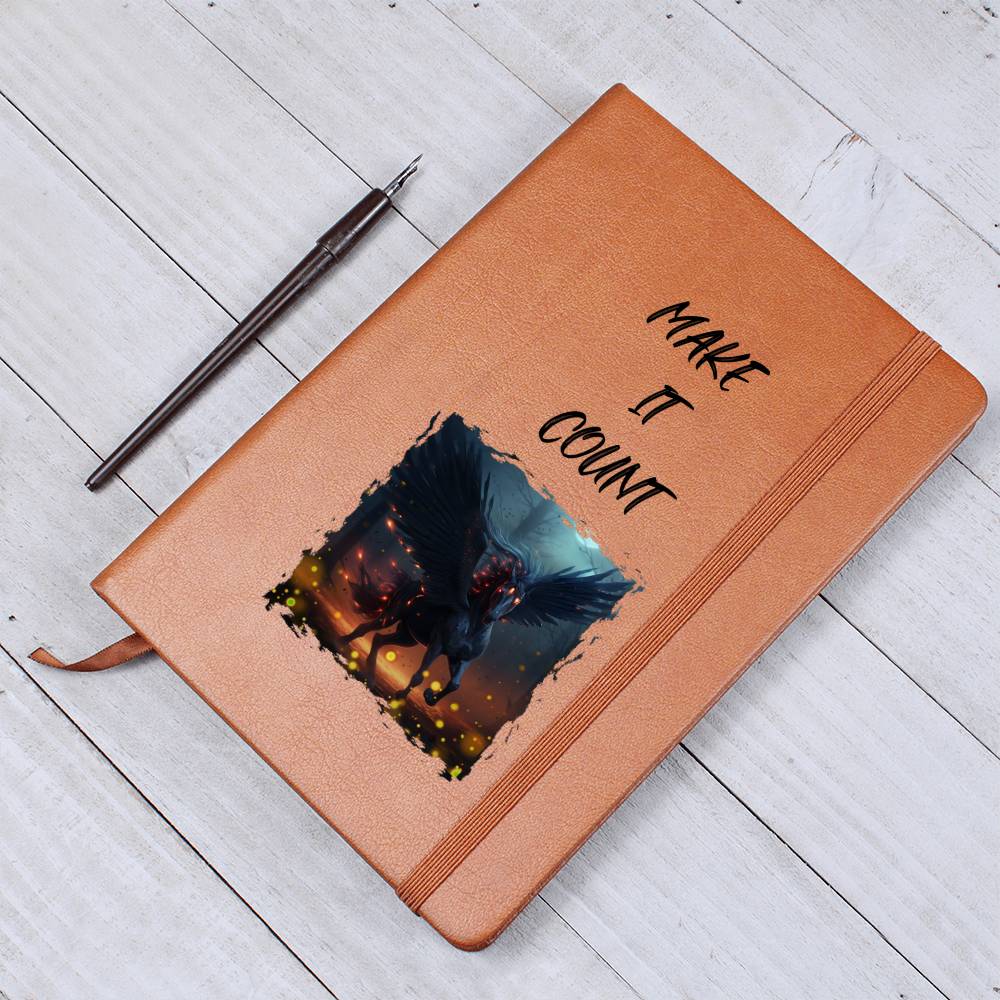 Make It Count Horse Lover Halloween Notebook Journal