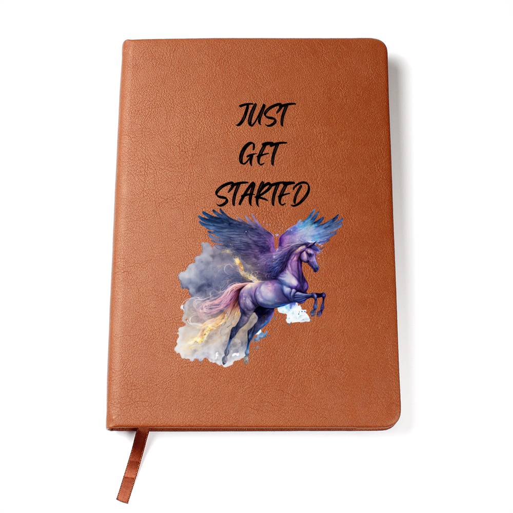 Just Get Started Horse Lover Journal