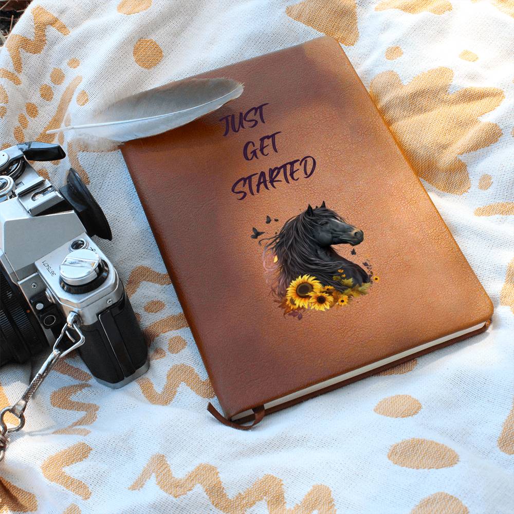 Just Get Started Journal For Horse Lovers