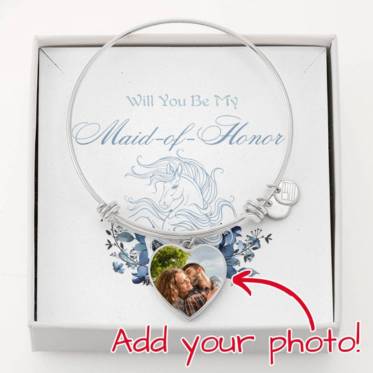 Wedding Gift Bracelet Maid-of-Honor For Horse Lovers