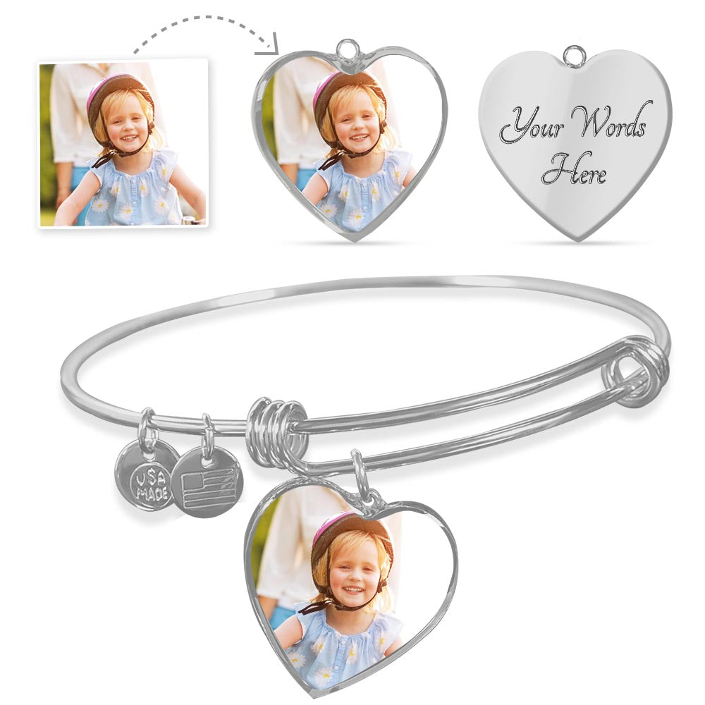 Personalized Image Keepsake Bracelet - Just Add Image