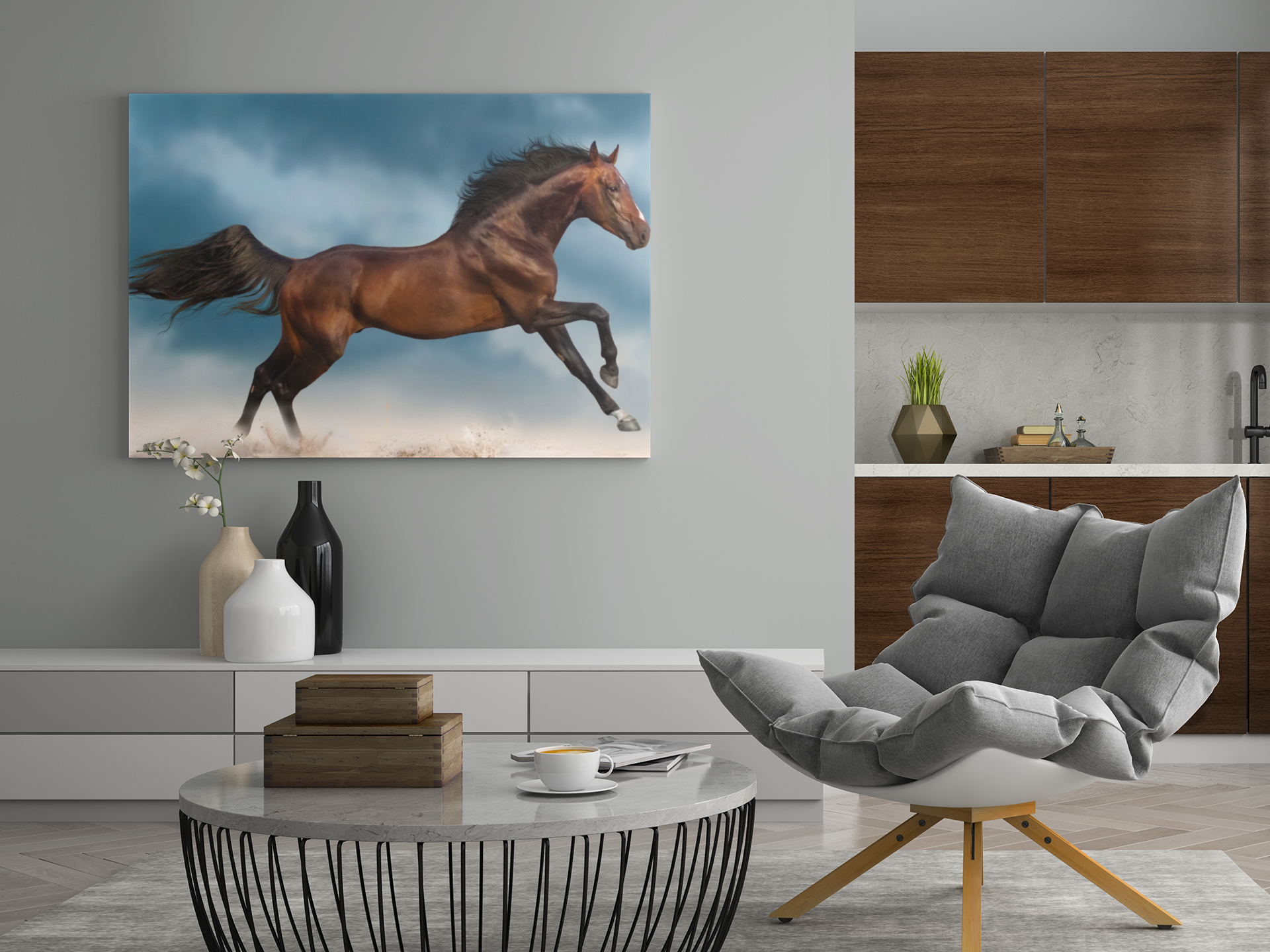 Power of the Horse Canvas Print - MyAllOutHorses