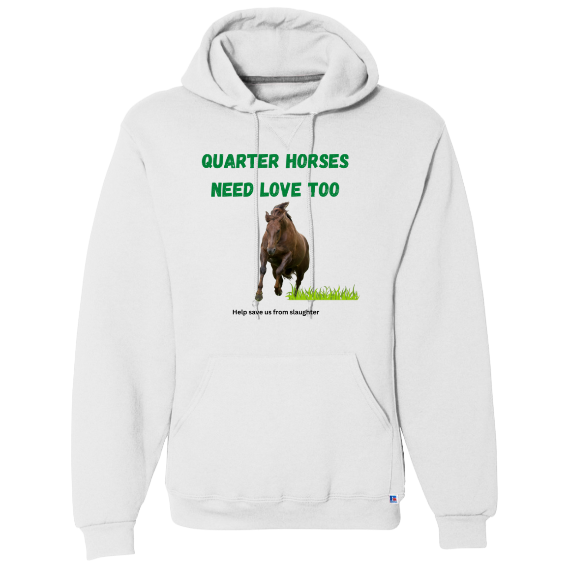 Quarter Horses Need Love Too Hoodie, Pullover, Sweatshirt - MyAllOutHorses