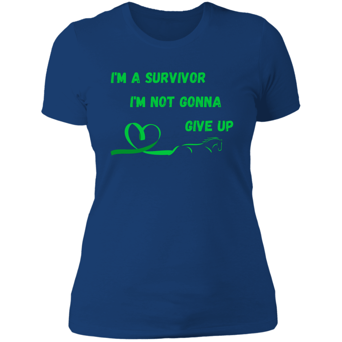 I'm a Survivor CP Awareness Women's T-Shirt - MyAllOutHorses