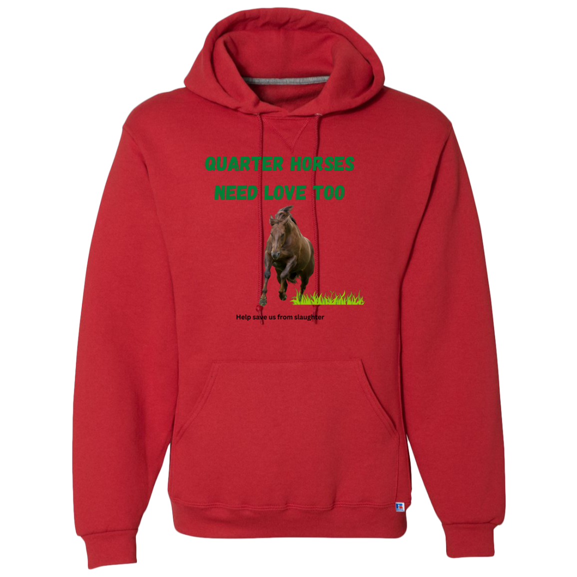 Quarter Horses Need Love Too Hoodie, Pullover, Sweatshirt - MyAllOutHorses