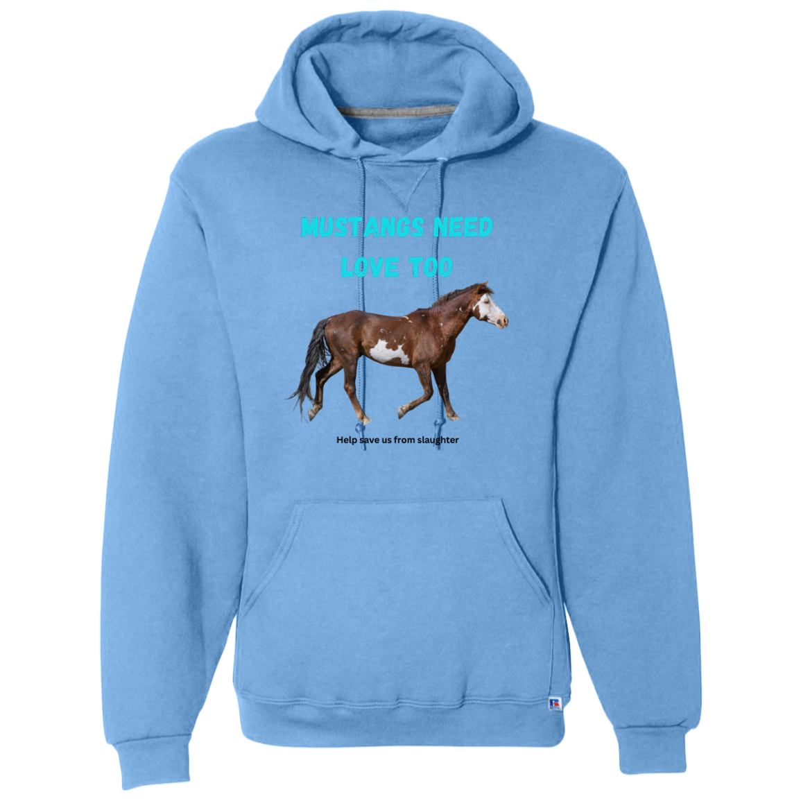 Mustangs Need Love Too Hoodie, Pullover, Sweatshirt - MyAllOutHorses