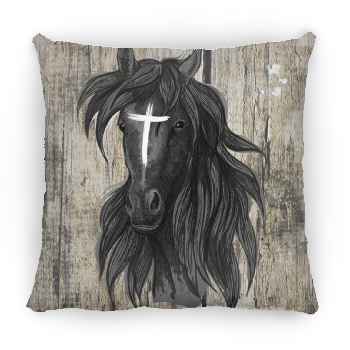 Star Cross Horse Pillow - Large - MyAllOutHorses