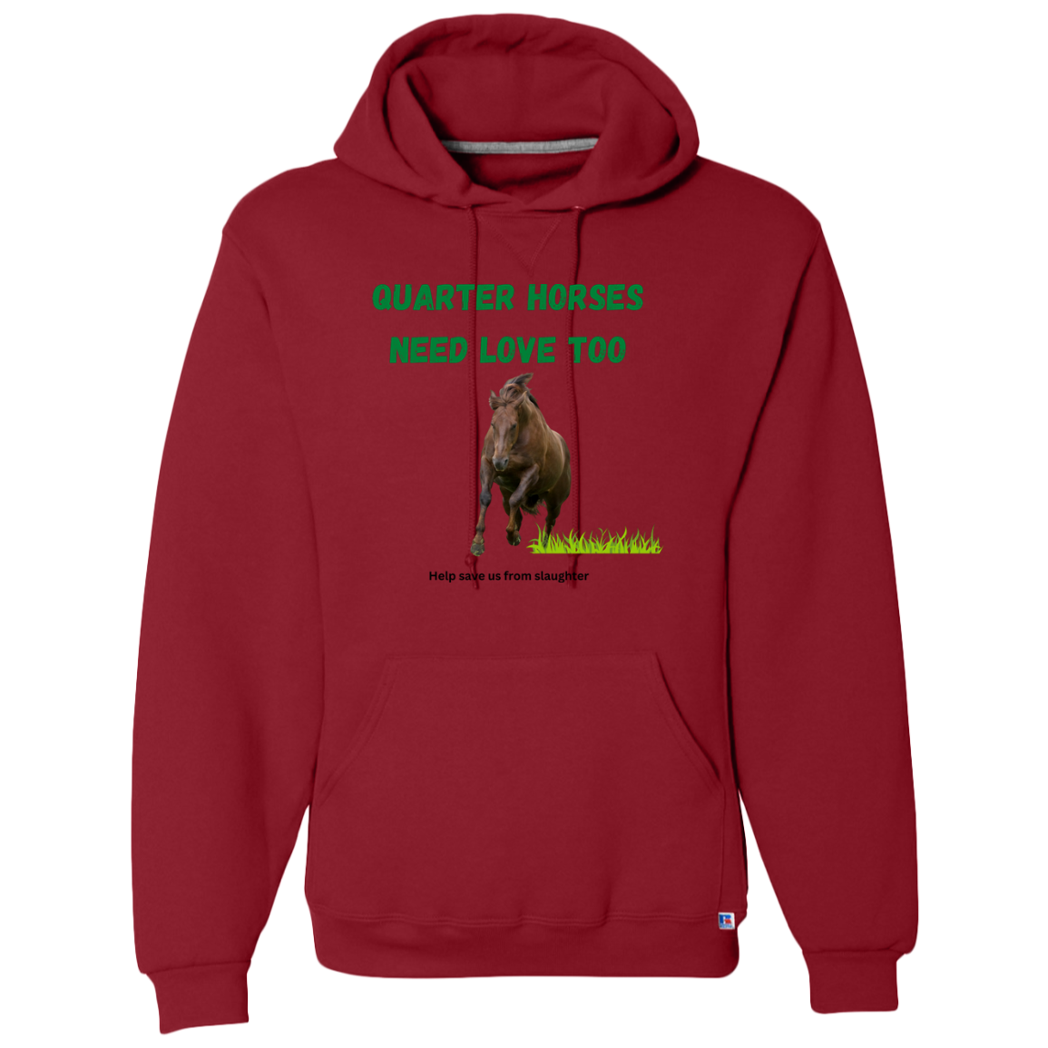 Quarter Horses Need Love Too Hoodie, Pullover, Sweatshirt - MyAllOutHorses