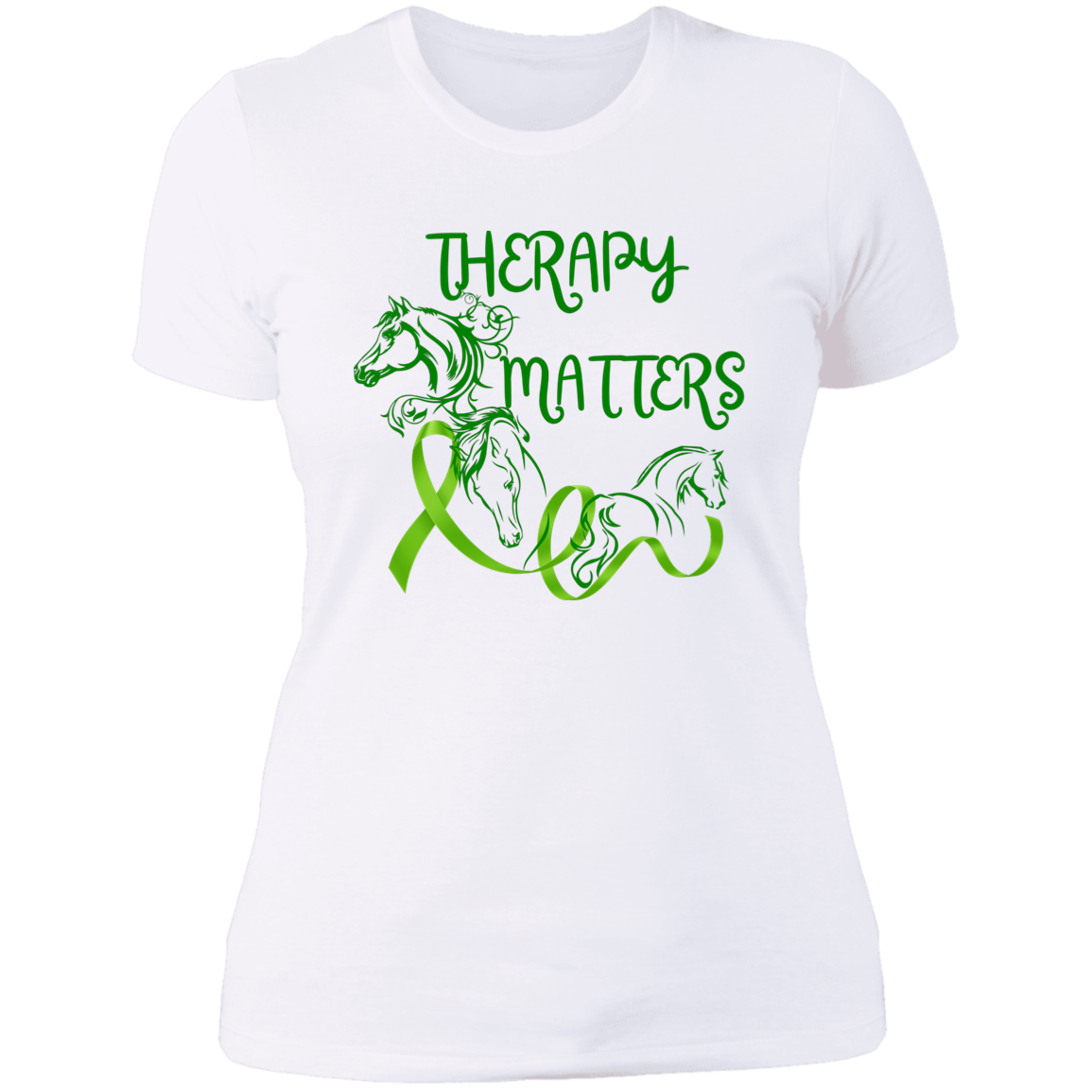 Therapy Matters Cerebral Palsy Awareness T-Shirt For Women - MyAllOutHorses