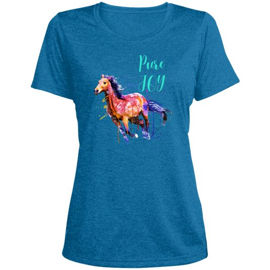 Pure Joy Scoop Neck T-Shirt Horse Lover Gift - MyAllOutHorses