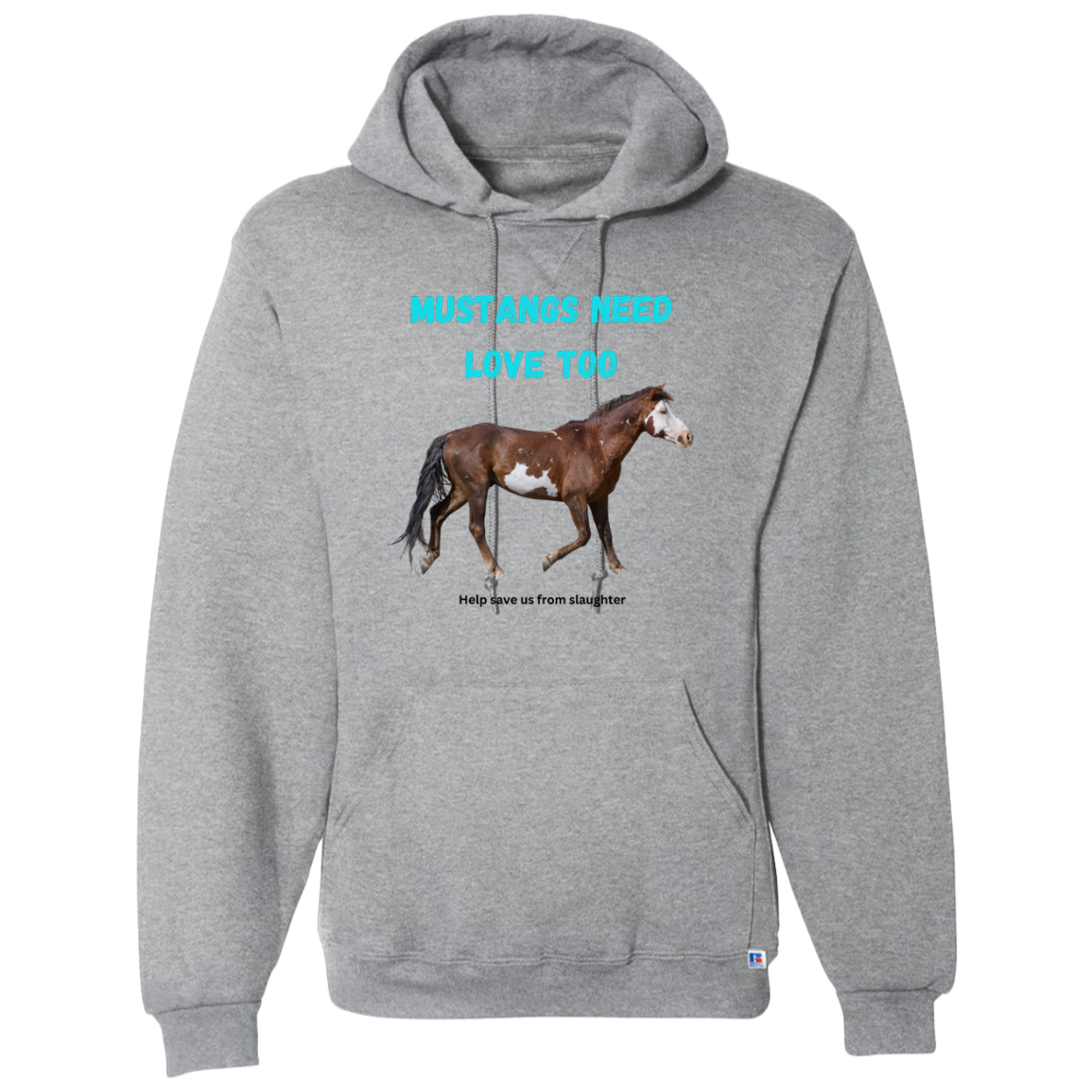 Mustangs Need Love Too Hoodie, Pullover, Sweatshirt - MyAllOutHorses