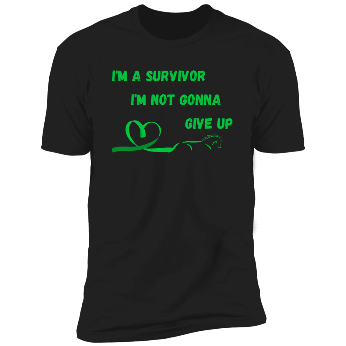 I'm a Survivor CP Warrior Men's T-Shirt - MyAllOutHorses