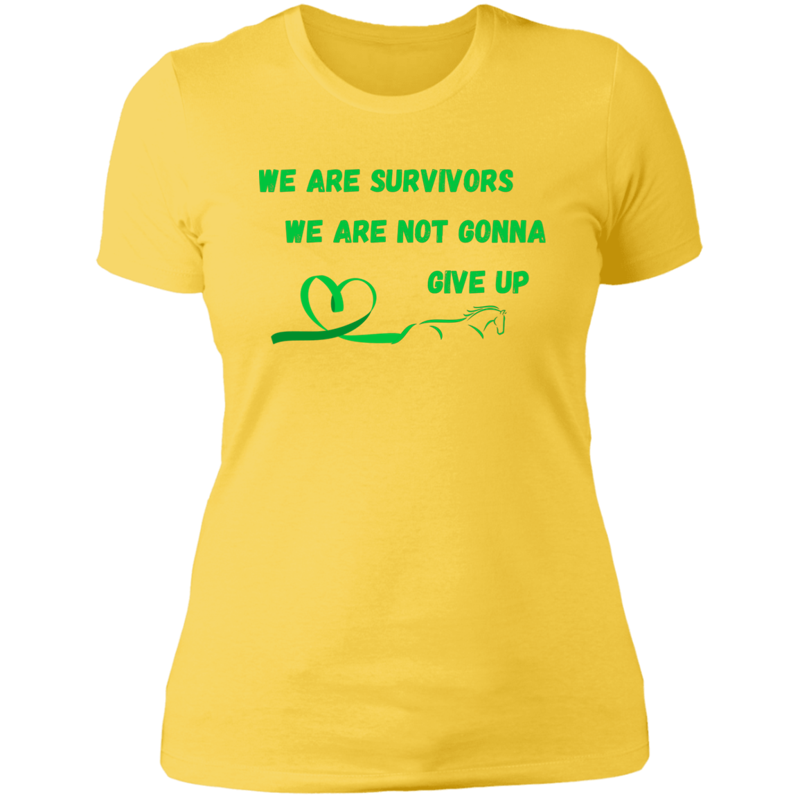 We Are Survivors Women's T-Shirt Cerebral Palsy Awareness Support Month - MyAllOutHorses