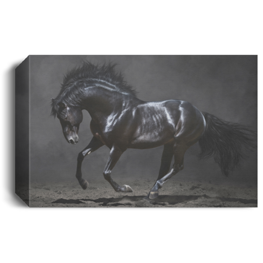 Running Free Bold Spirit Horse Dancing Canvas Print - MyAllOutHorses