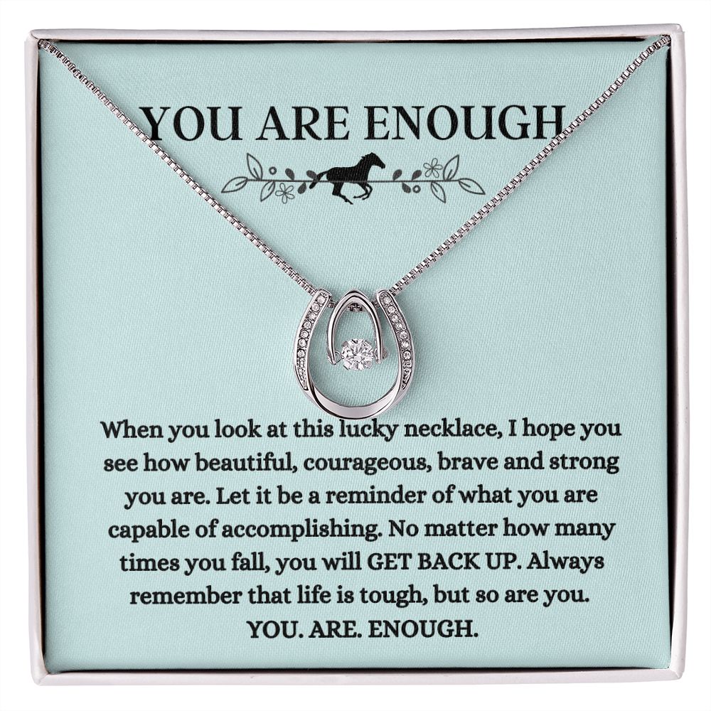 You Are Enough | Birthday Gift For Friend | Best Friend Gift - MyAllOutHorses