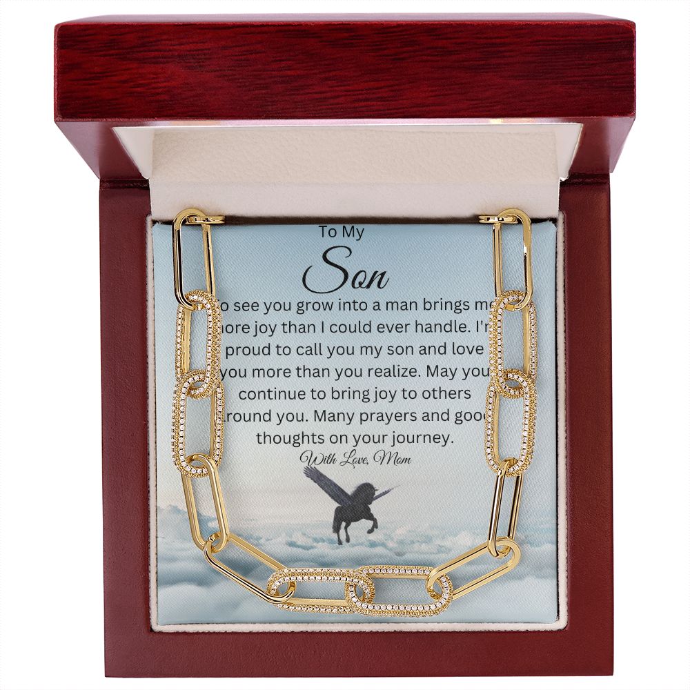 Forever Linked Necklace | Mom for Son - MyAllOutHorses